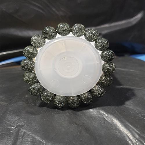 Vòng tay đá tuyết tự nhiên nhiều màu 10li