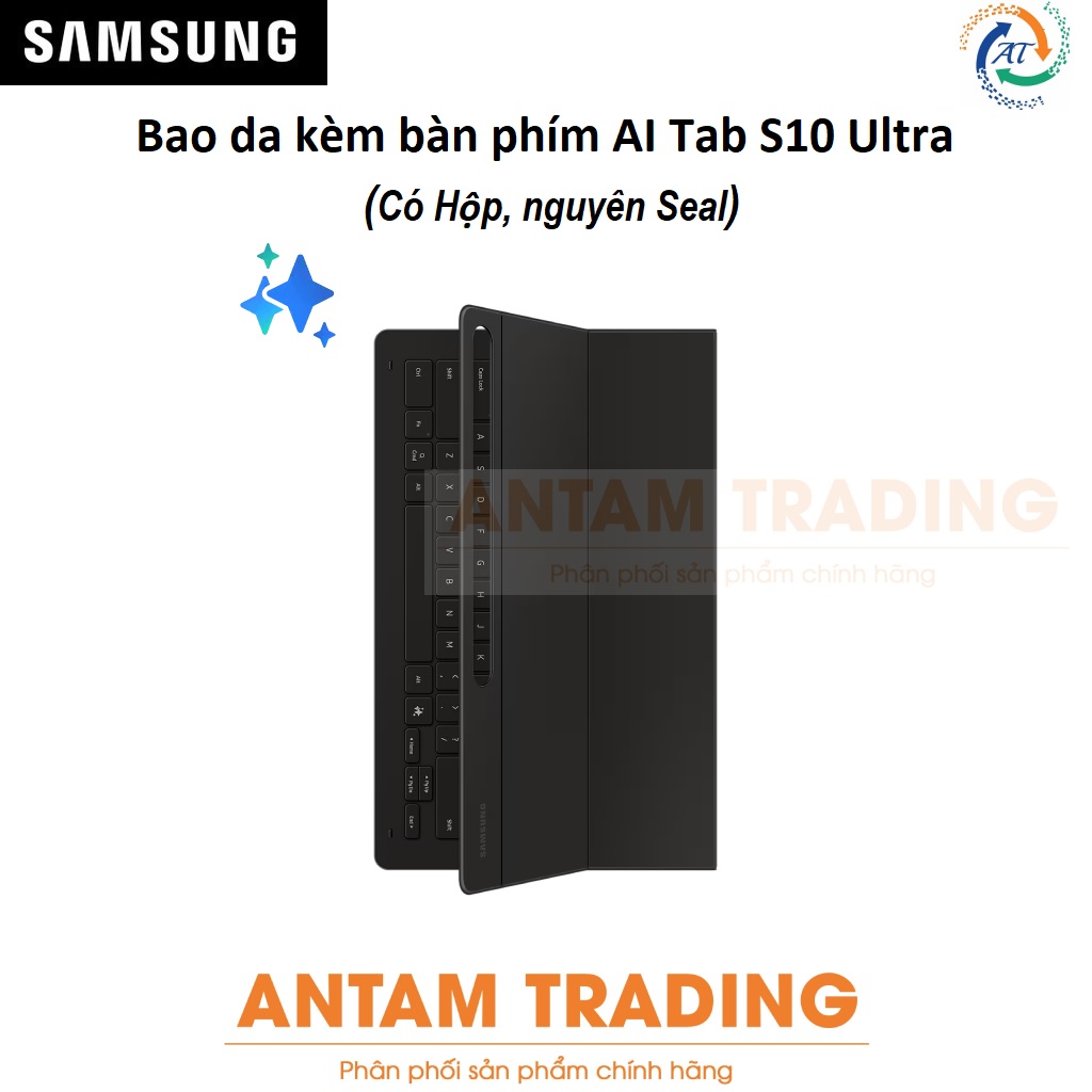 Bao da kèm bàn phím AI Samsung Galaxy Tab S10 Ultra (EF-DX920) - Hàng Chính Hãng