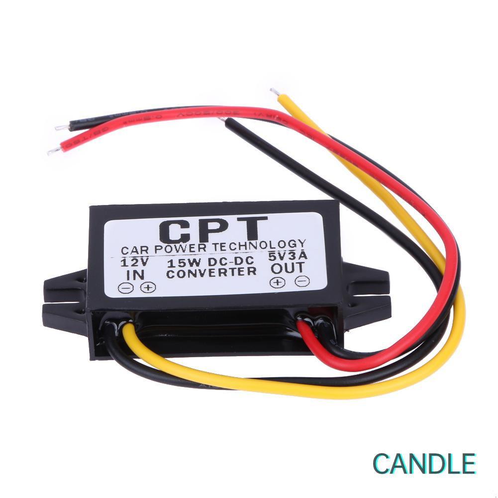 Bộ Chuyển Đổi Nguồn Điện Dc Sang Dc 12v Sang 5v 3a 15w Cho Xe Hơi