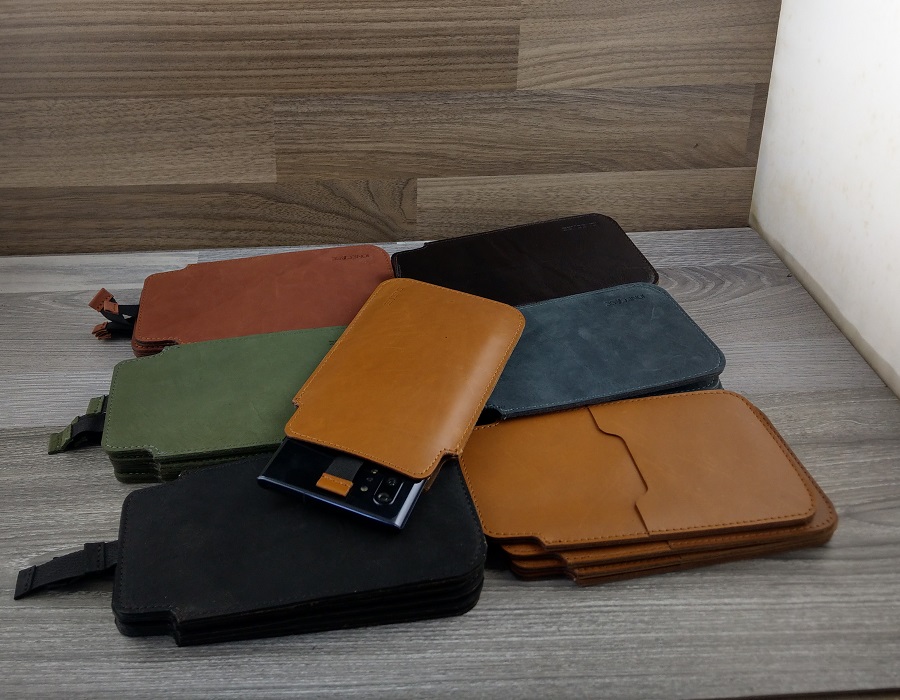 Bao Da Dây Rút dành cho Samsung Galaxy s9 Plus Da Bò