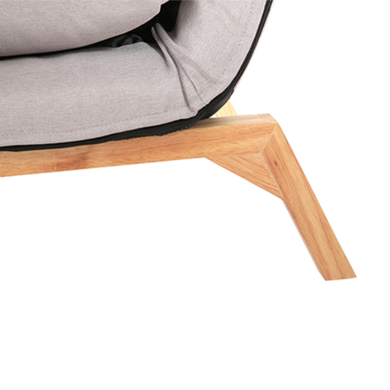 Ghế sofa nằm thư giãn kèm đôn để chân cấu trúc nệm tháo rời tiện nghi - HÀNG CHÍNH HÃNG PEHOUSE