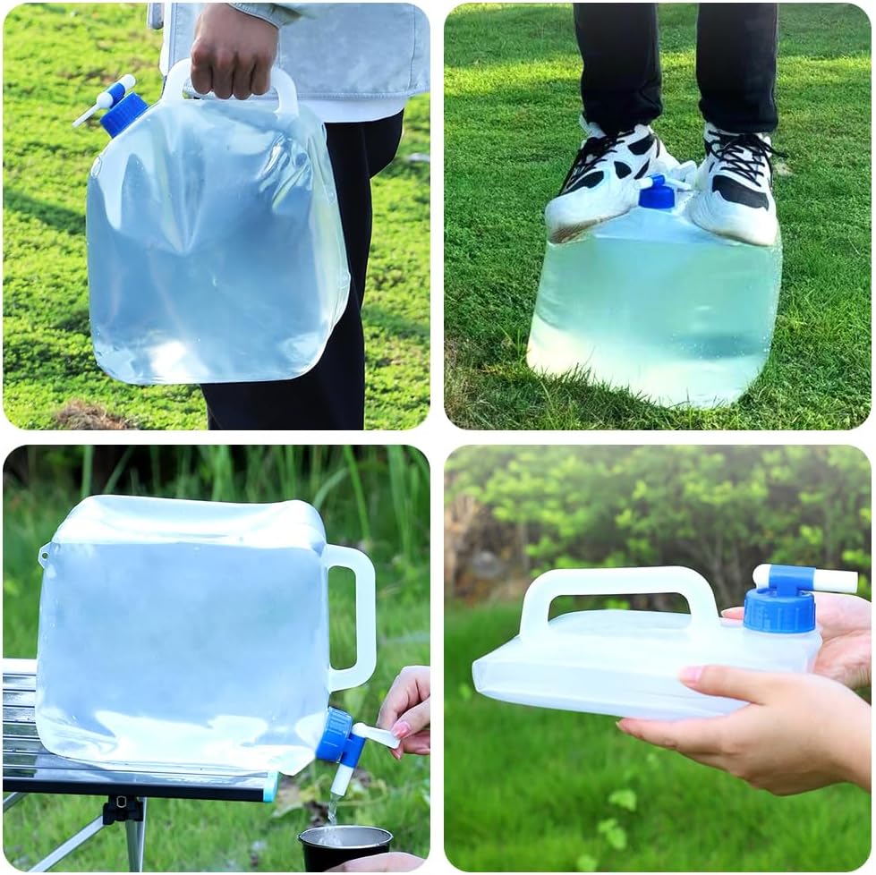 Bình Nước 5L Gấp Gọn Đa Năng Dễ Mang Theo Tiện Dụng