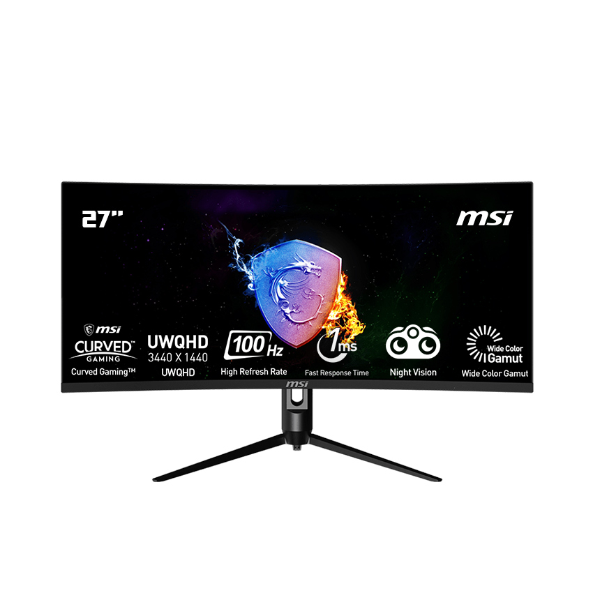 Màn Hình MSI MAG342CQPV 34 Inch (UWQHD/VA/100Hz/1ms) - Hàng Chính Hãng