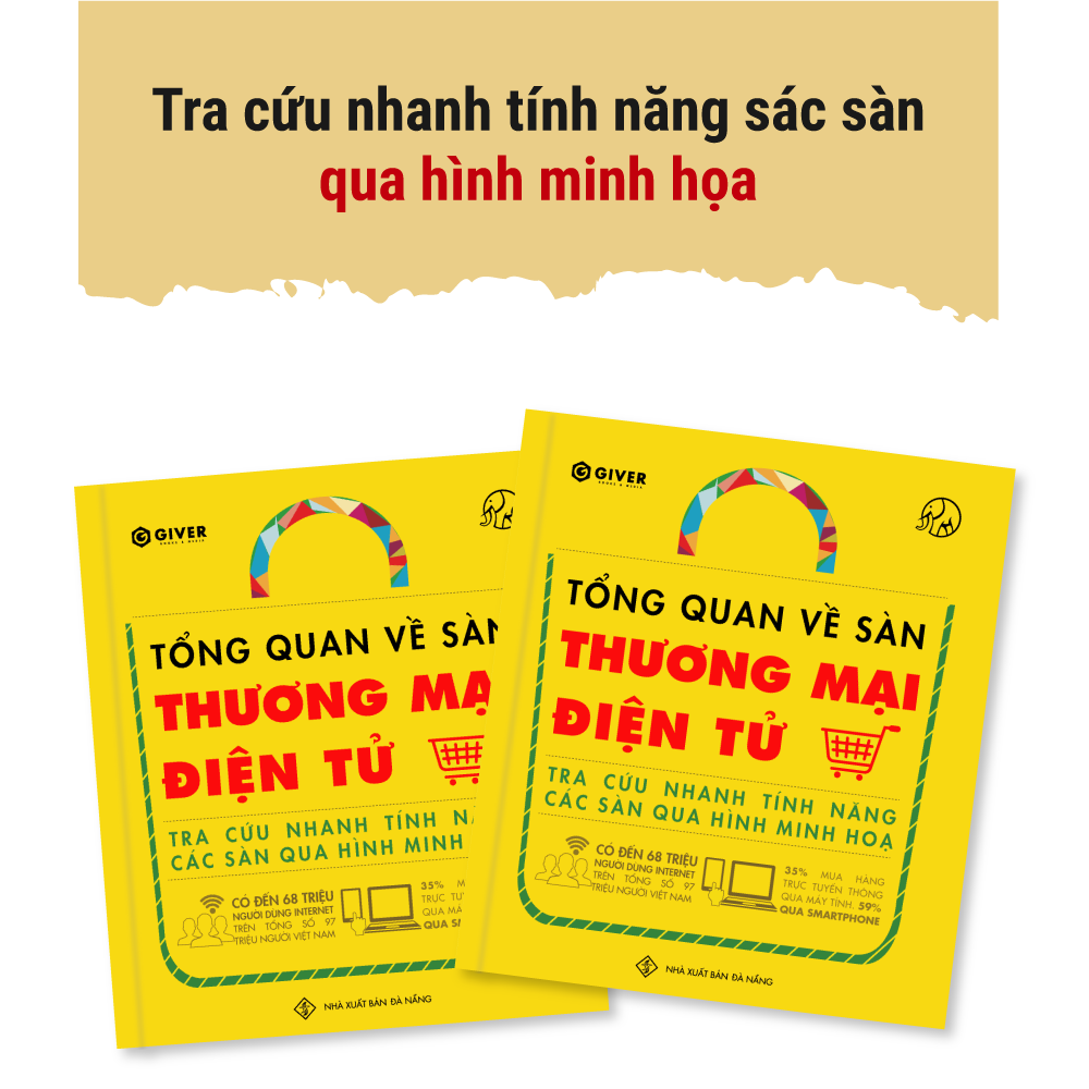 Trọn Bộ 4 Quyển Sách Trên Lưng Khổng Tượng - Kinh Doanh Online Trên Sàn Thương Mại Điện Tử - Khởi Nghiệp Với Bán Hàng Qua Mạng và Nhãn Hàng Riêng