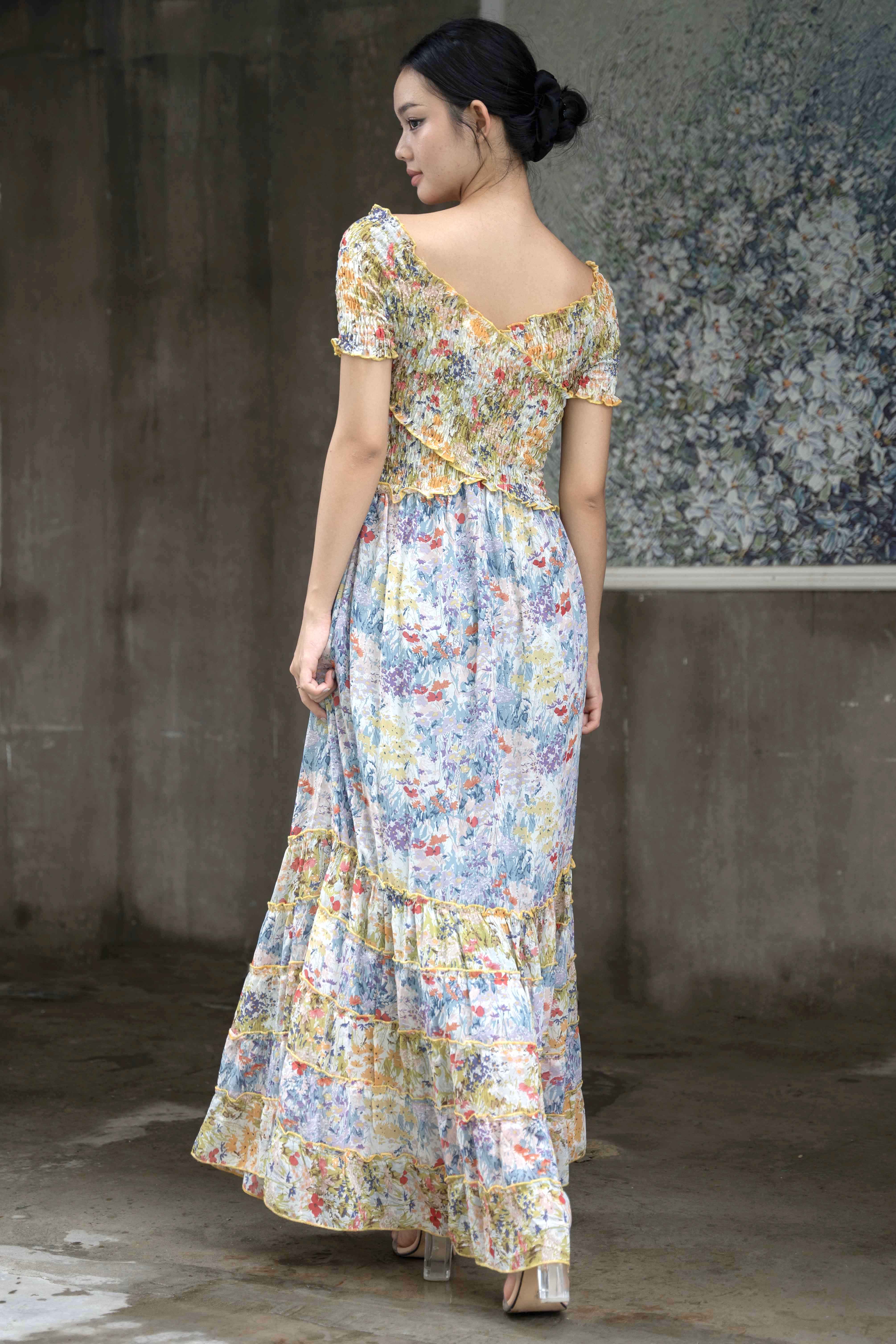 Maxi Cotton Cao Cấp Luna Llena