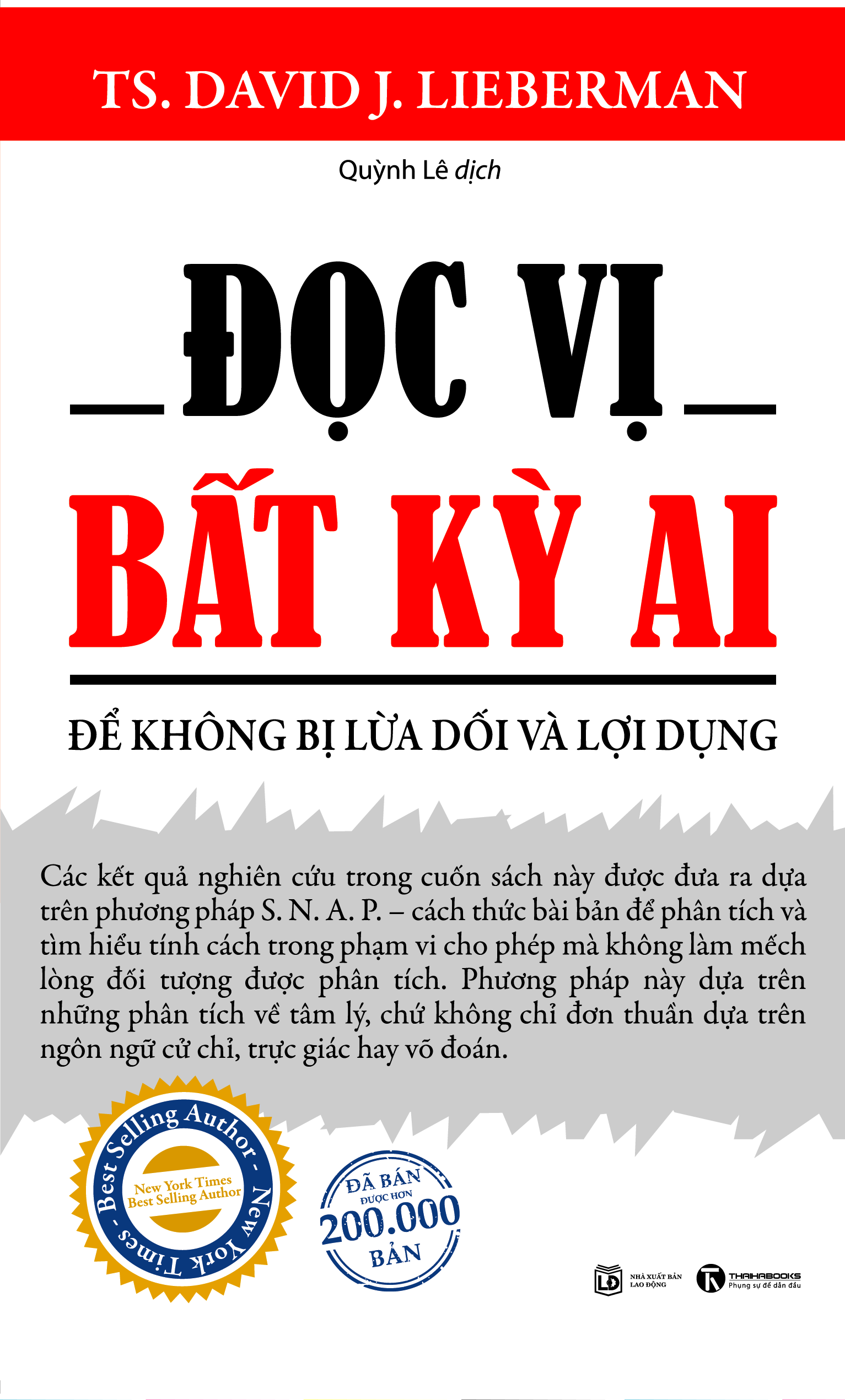 Bộ Sách Đọc Vị Bất Kỳ Ai