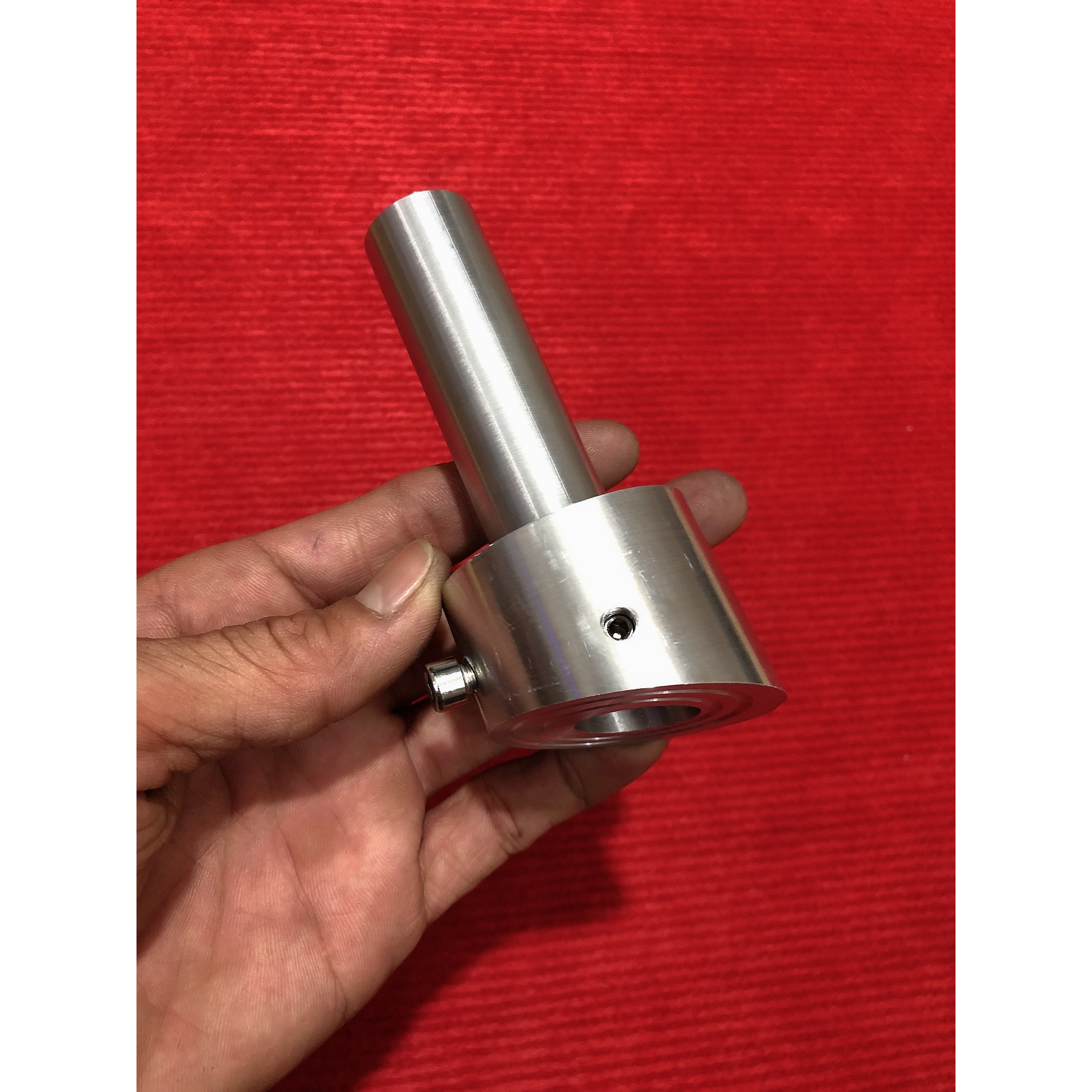 Tiêu giảm thanh nhôm bóng CNC cho Leovin họng ra 22mm