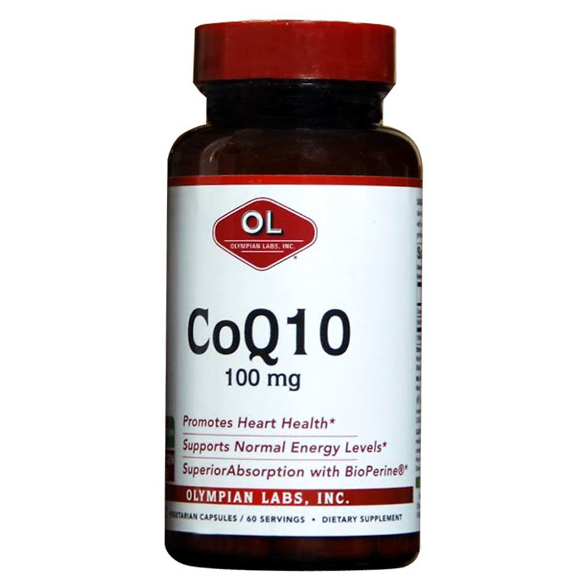 Viên Uống Hỗ Trợ Tim Mạch Olympian Labs Coq10 100G Cải Thiện Sức Khoẻ 60 Viên