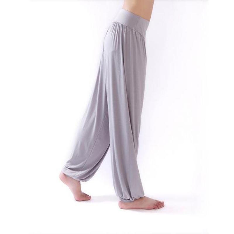 Quần Ống Rộng Plus Size Nữ Plus Nhiều Màu Sắc Bloomers Vũ TaiChi Quần Mềm Mại Modal Nhà Quần Không Thu Nhỏ Chống Tĩnh Điện Quần
