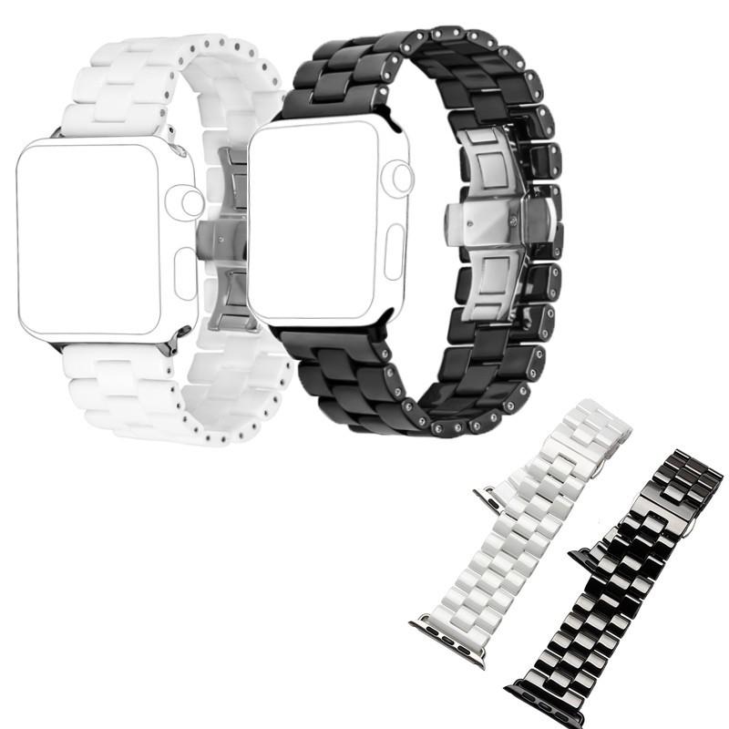 Dây đeo thay thế chất liệu gốm sứ cho Apple Watch 1/2/3/4/5 6 SE 7