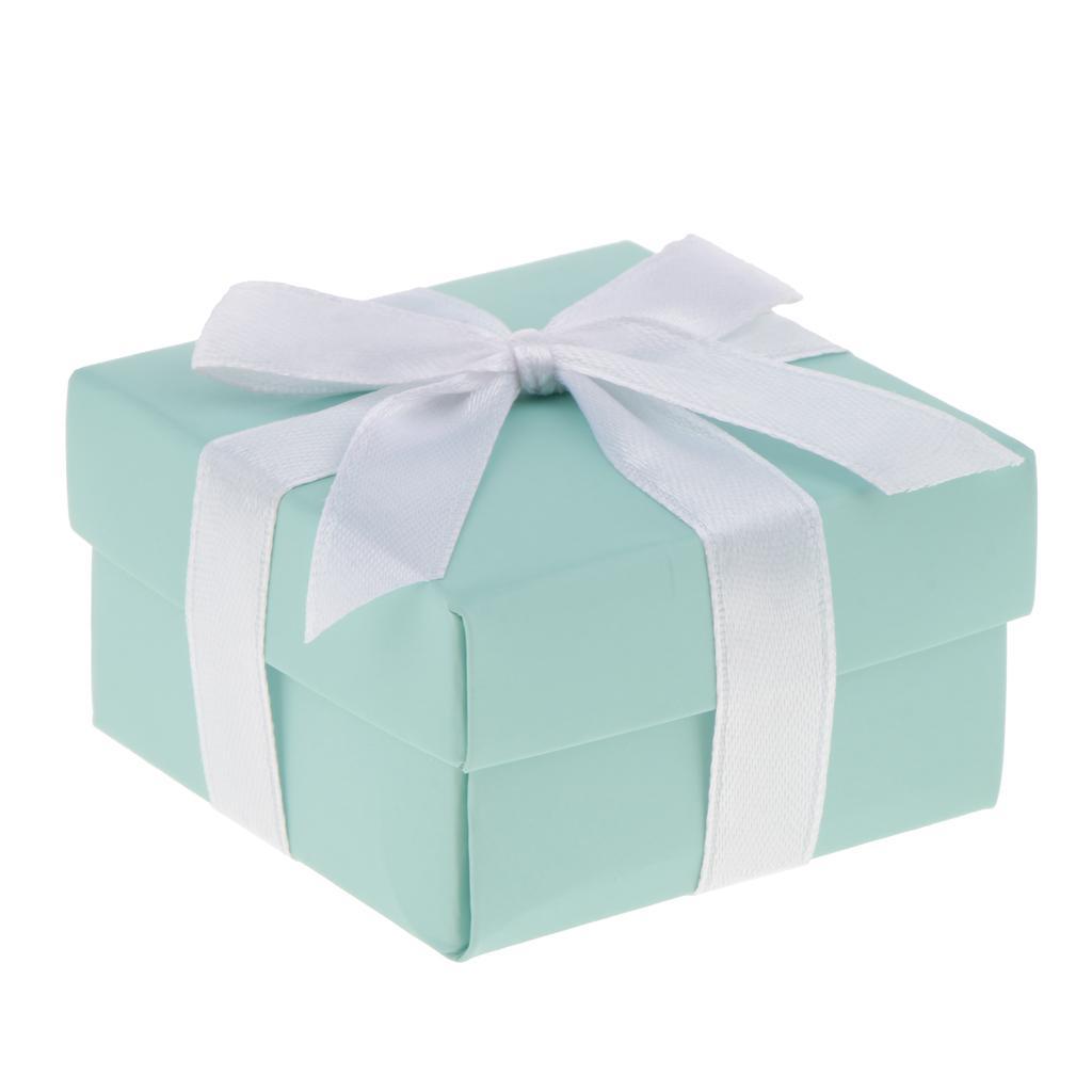 Pieces of 12 Novelty Chocolate Candy Boxes Gift Boxes Ribbon Wedding Birthday