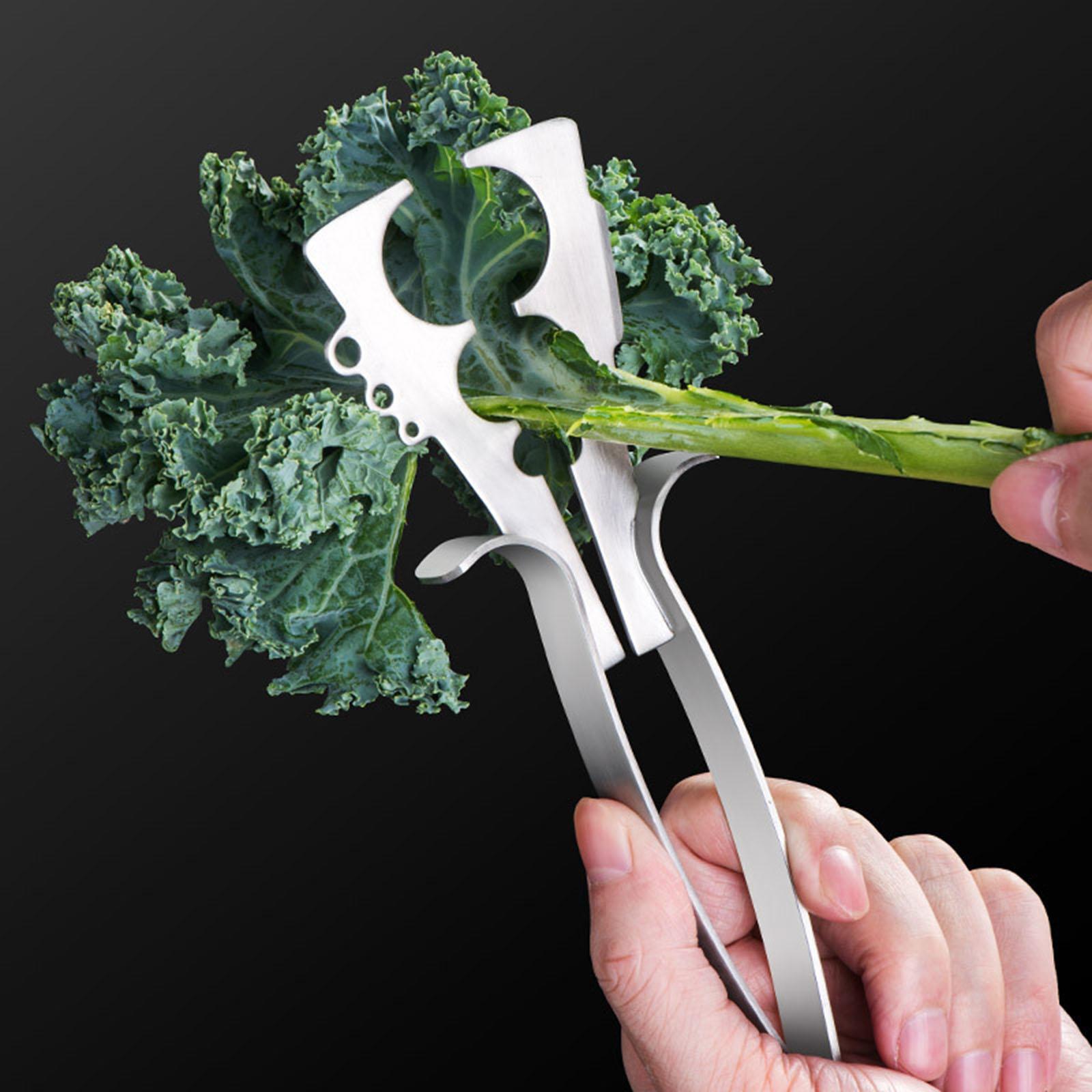 304 Stainless Steel Vegetable Leaf Remover Multifunction for Vegetables