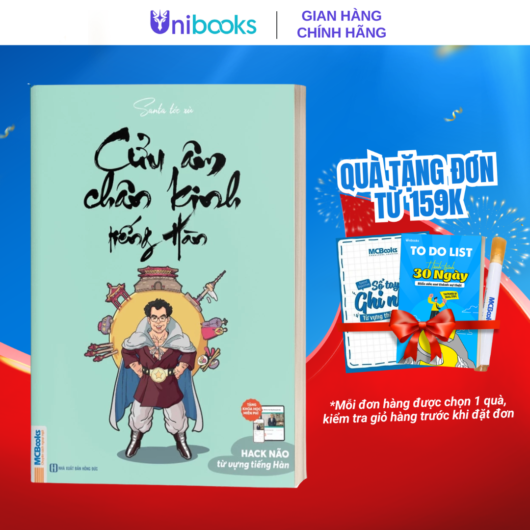 Sách - Cửu âm chân kinh tiếng Hàn