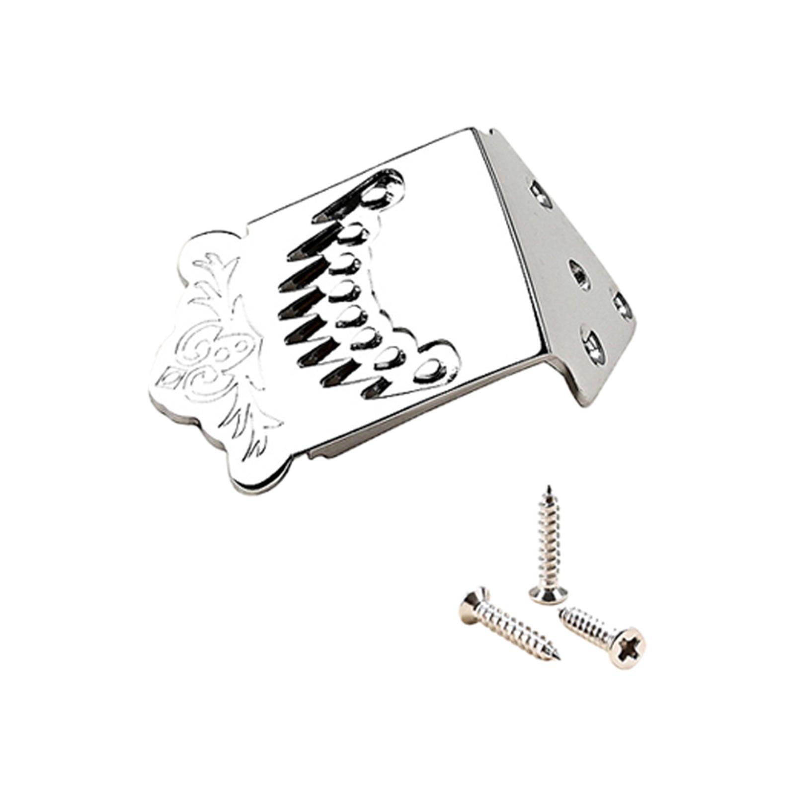 Mandolin Tailpiece Parts 8 String Direct Replaces Durable for Guitar Parts