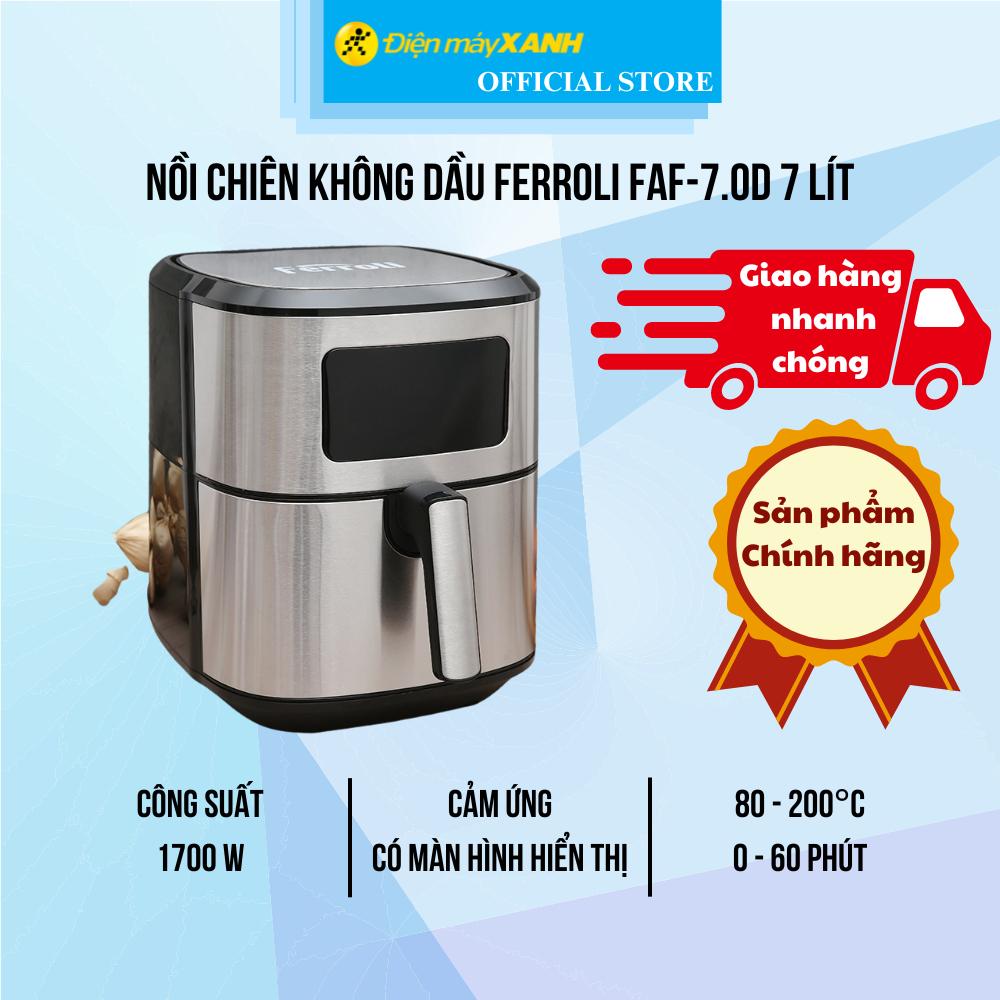 Nồi chiên không dầu Ferroli FAF-7.0D 7 lít - Hàng Chính Hãng