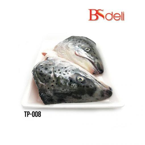 HCM - Đầu cá hồi tươi làm sạch 1kg/ Fresh Salmon Head