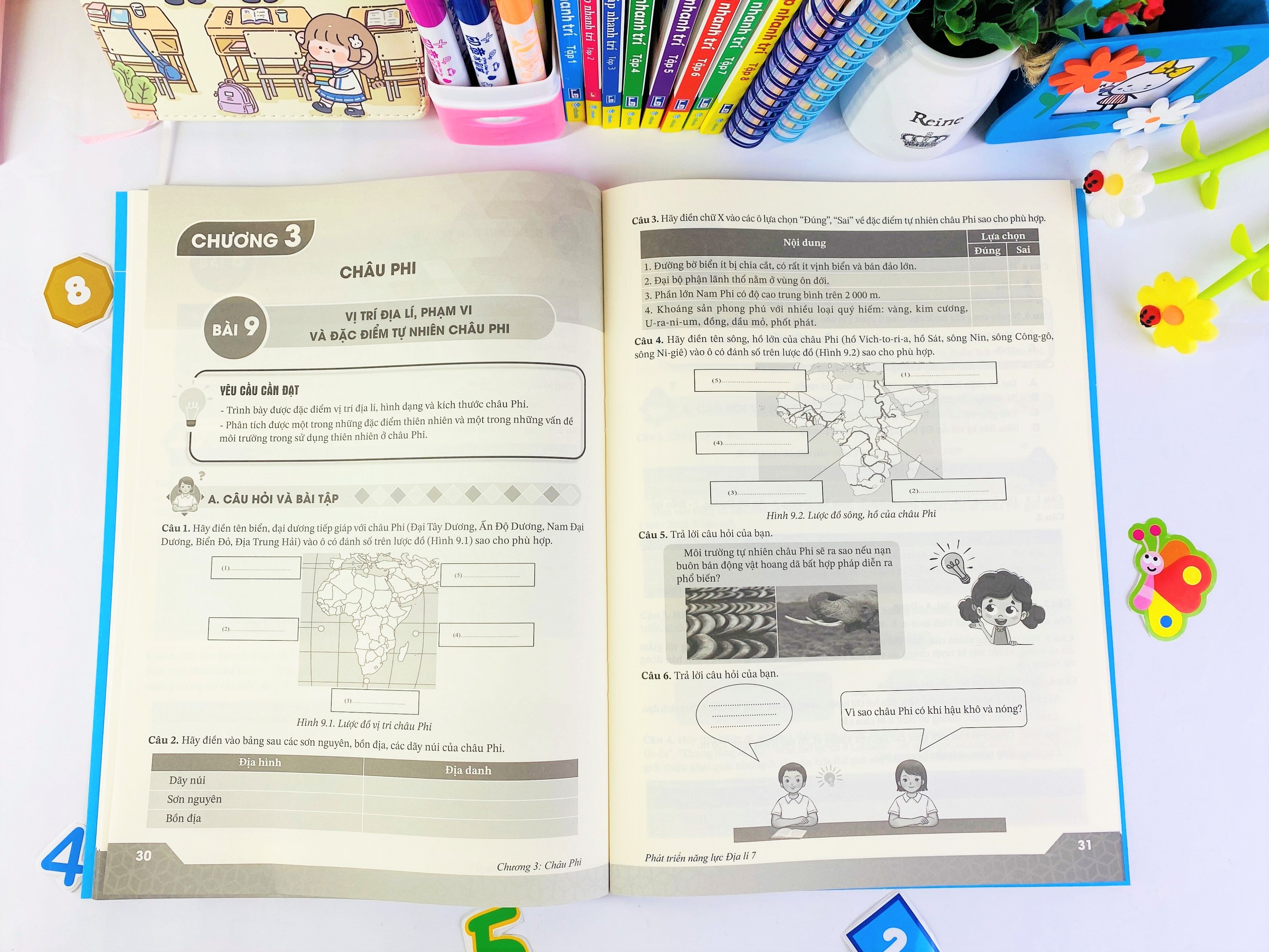 Sách - Phát Triển Năng Lực Địa Lí Lớp 7 - ndbooks