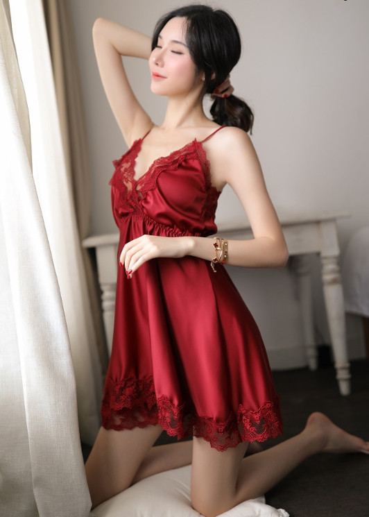 Váy ngủ lụa Hàn Quốc cao cấp