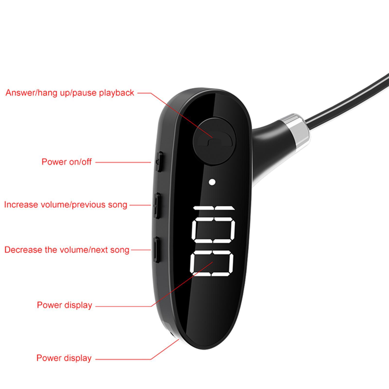 2 Set Sports Bone Conduction Headsets Bluetooth Earphones for Driving Gym