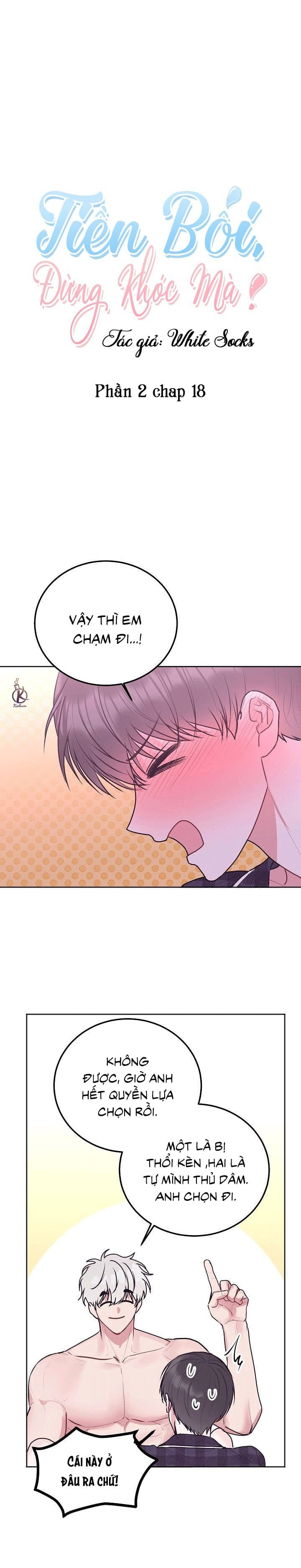 tiền bối, đừng khóc mà! chapter 40 1