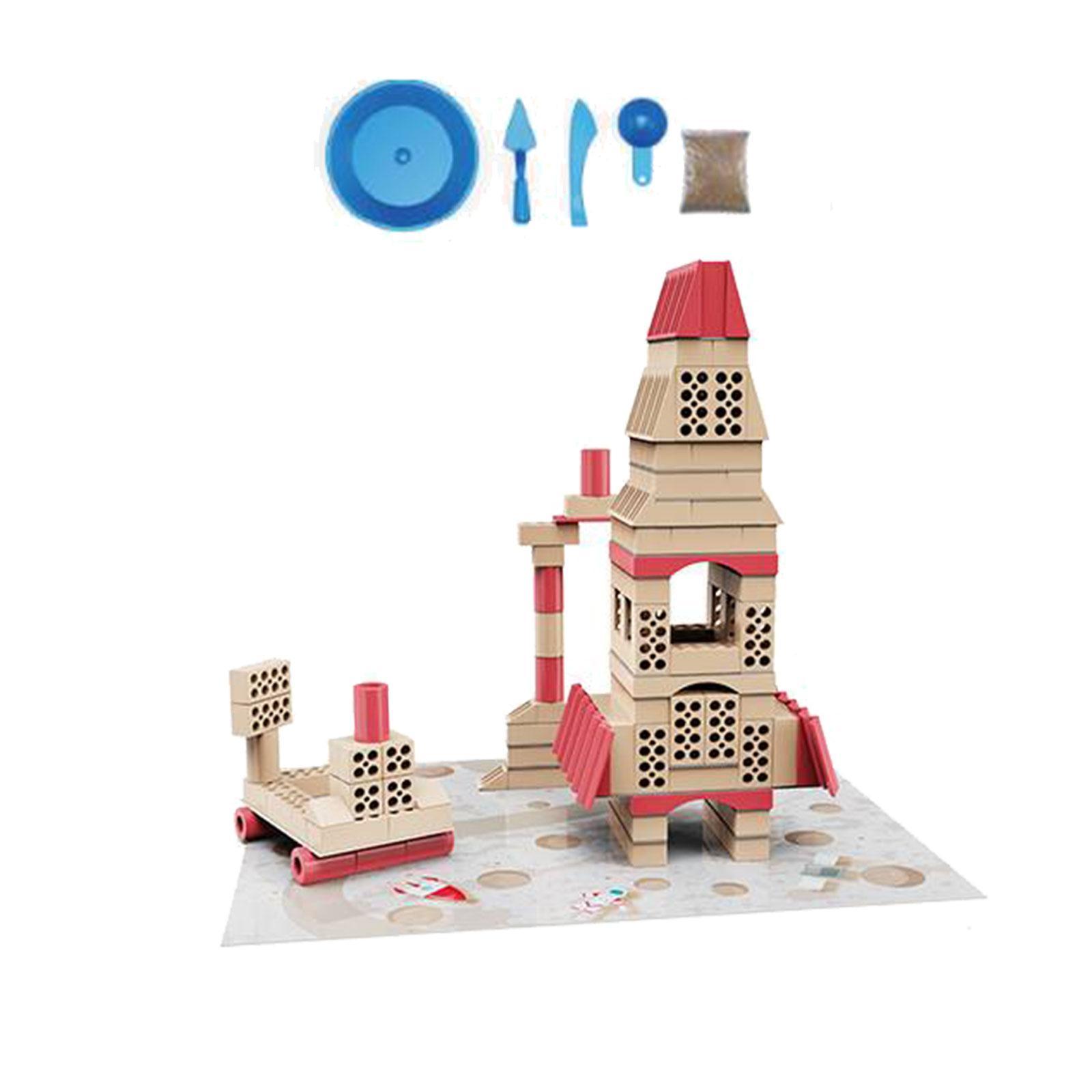 Building Bricks Kits Pile up Brick Creative for Boy Girl Toddlers