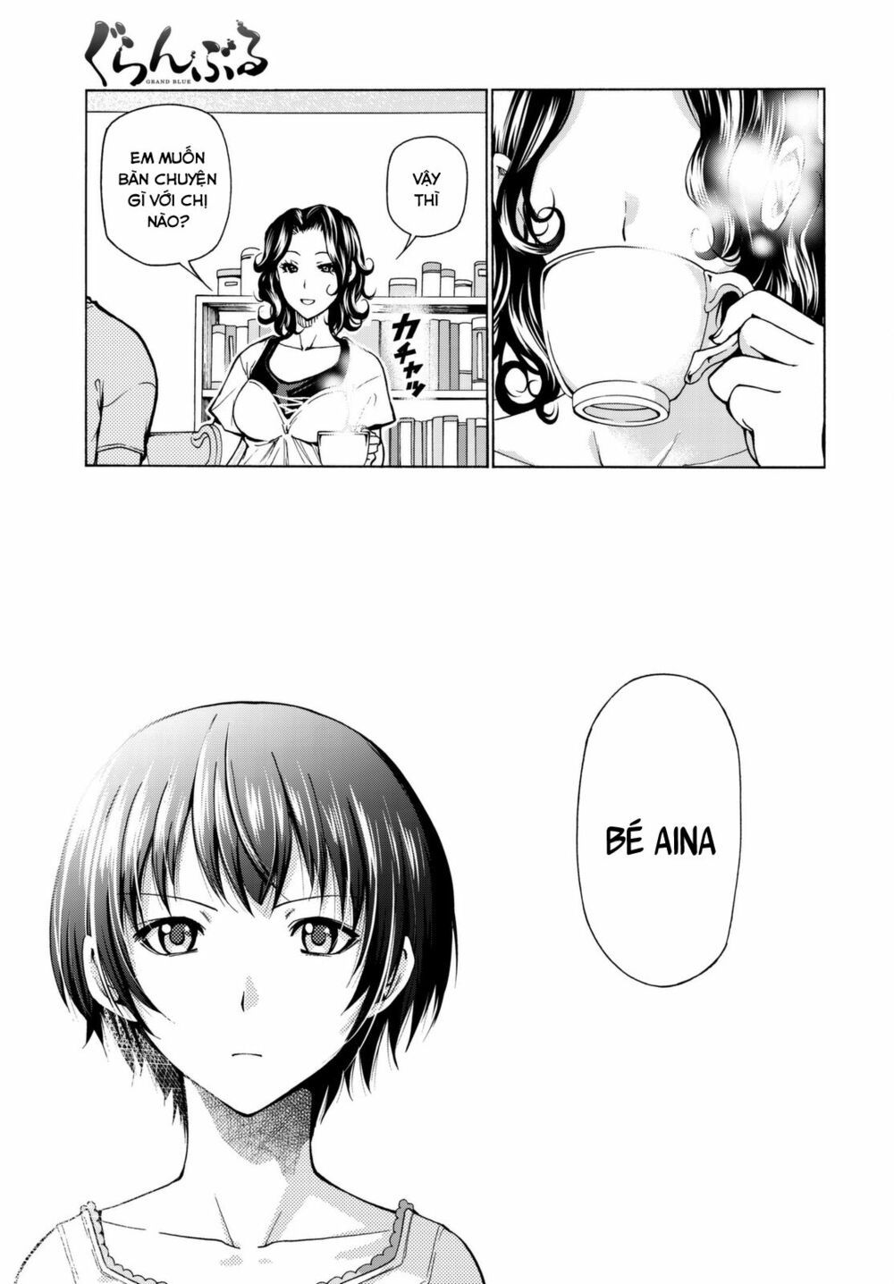 cô gái thích lặn - grand blue chapter 37 27