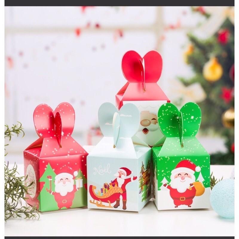 Hộp quà Noel mẫu mới, hot nhất của năm (set 10 hộp)