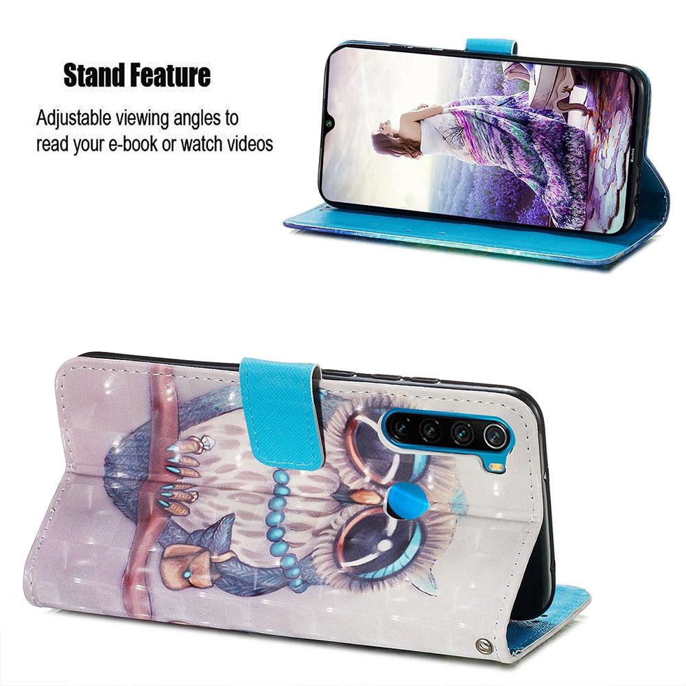 Ốp lưng điện thoại dạng ví da lật dành cho Xiaomi Redmi Note 8T Xiaomi Redmi Note 7 8 Pro