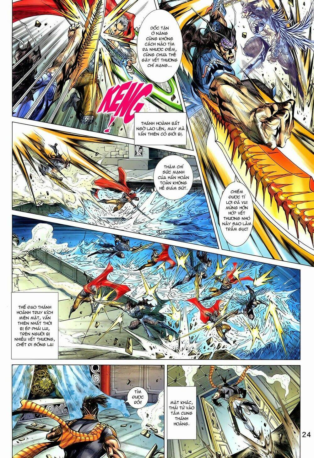 thần binh vấn thiên chapter 28 23