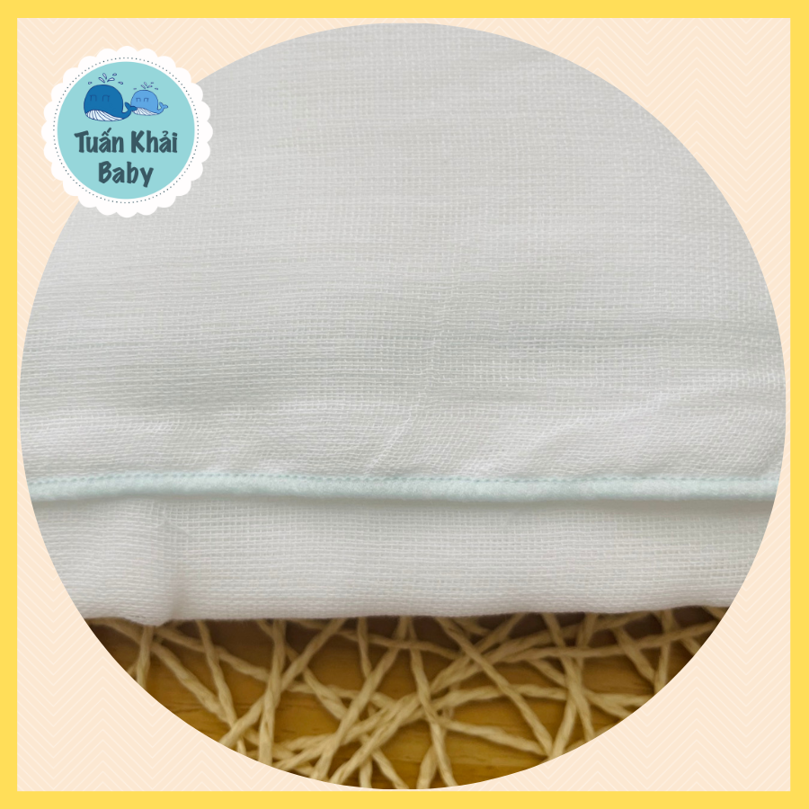 1 Khăn Tắm Gạc Xô 4 Lớp Cao Cấp CUNCON- 1 cái Kích Thước 85x75cm-Chất vải gạc 100% cotton mềm, mịn, thấm hút tốt