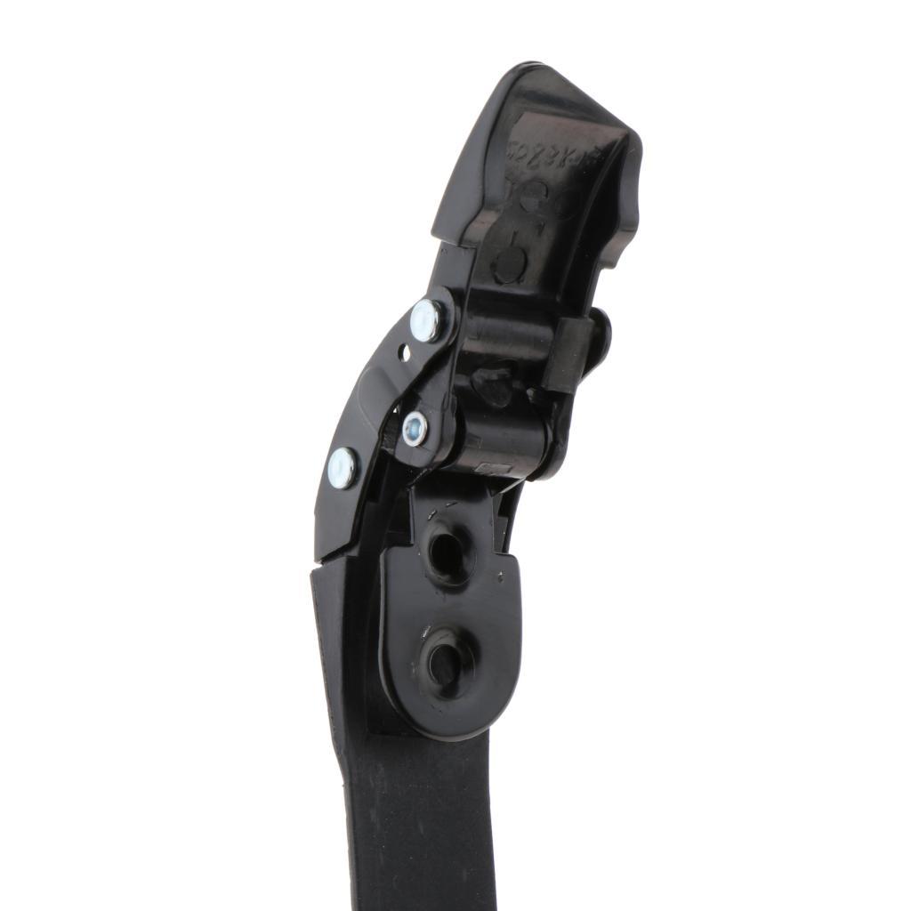 2pcs Rubber Roller Skate Brakes Pad With 2pcs Skates Straps