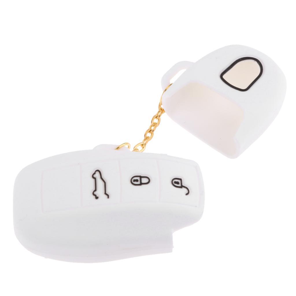 Car Remote Key Fob 3Button Protective Silicone Case Cover For Porsche