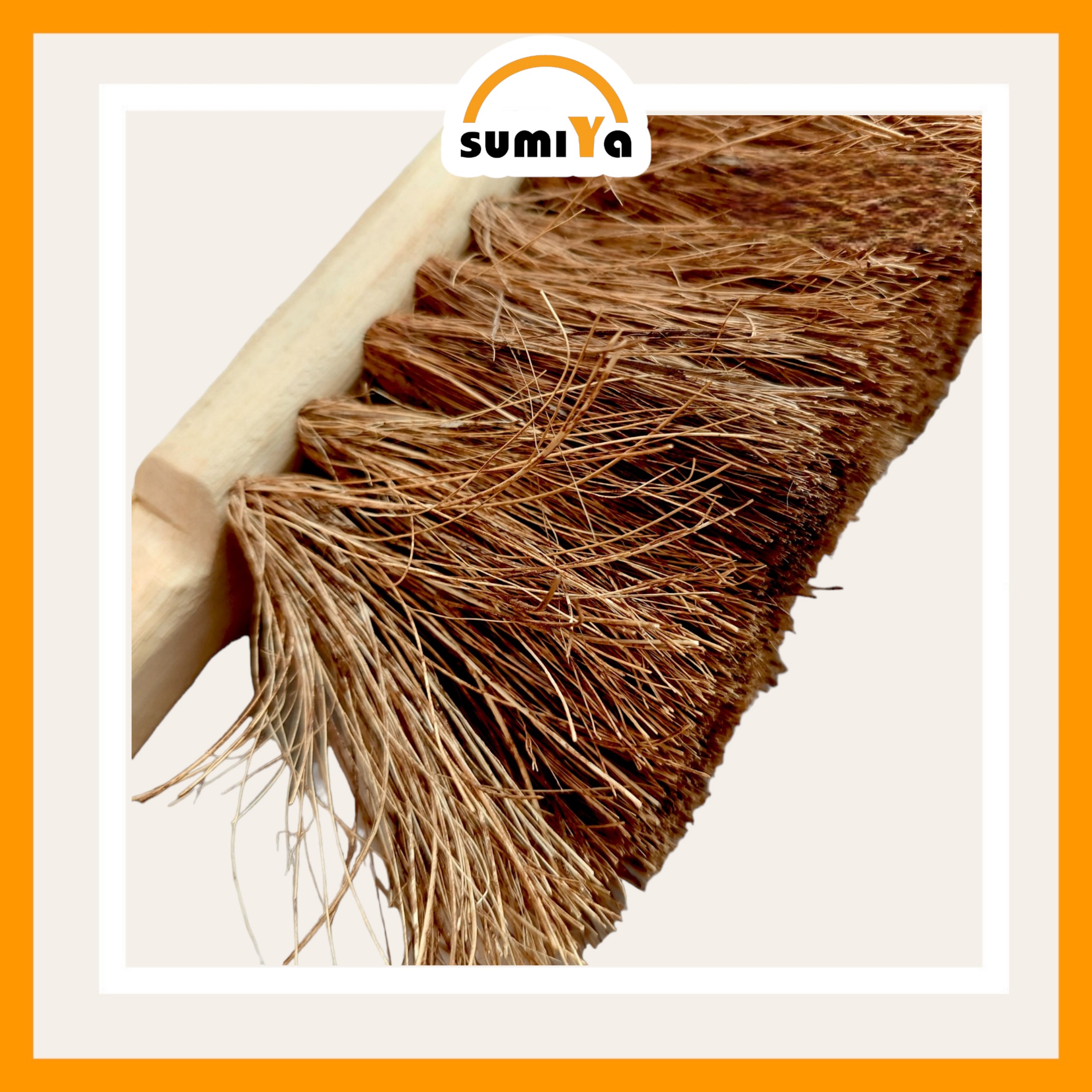 Cọ xơ dừa cán gỗ, cọ xơ dừa đa năng, cọ tiện dụng, cọ vệ sinh sàn, chà sàn, chà thảm