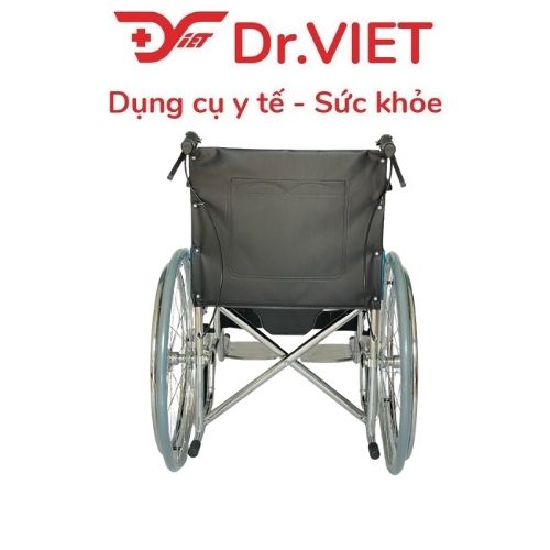 XE LĂN CÓ BÔ KHUNG THÉP MẠ CROM GBM-064A