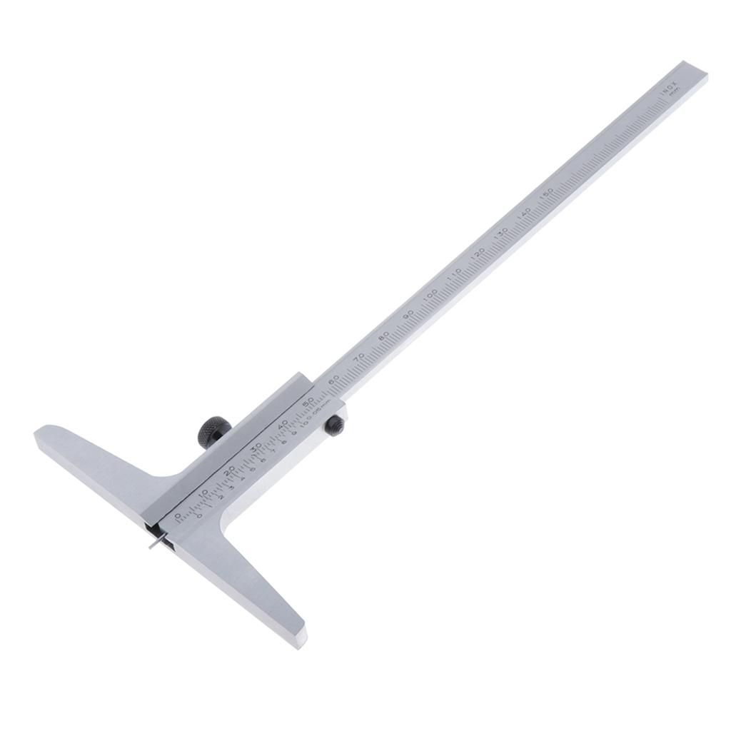 Flexible Stainless Steel Scale/Ruler/Rule w/Depth Gauge