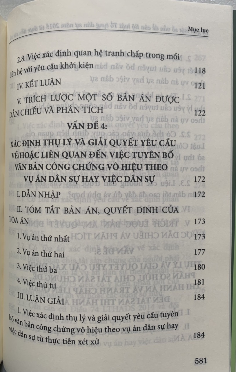 Lý giải một số vấn của Bộ luật Tố tụng dân sự năm 2015 từ thực tiễn xét xử (tái bản lần thứ nhất, có sửa đổi, bổ sung)