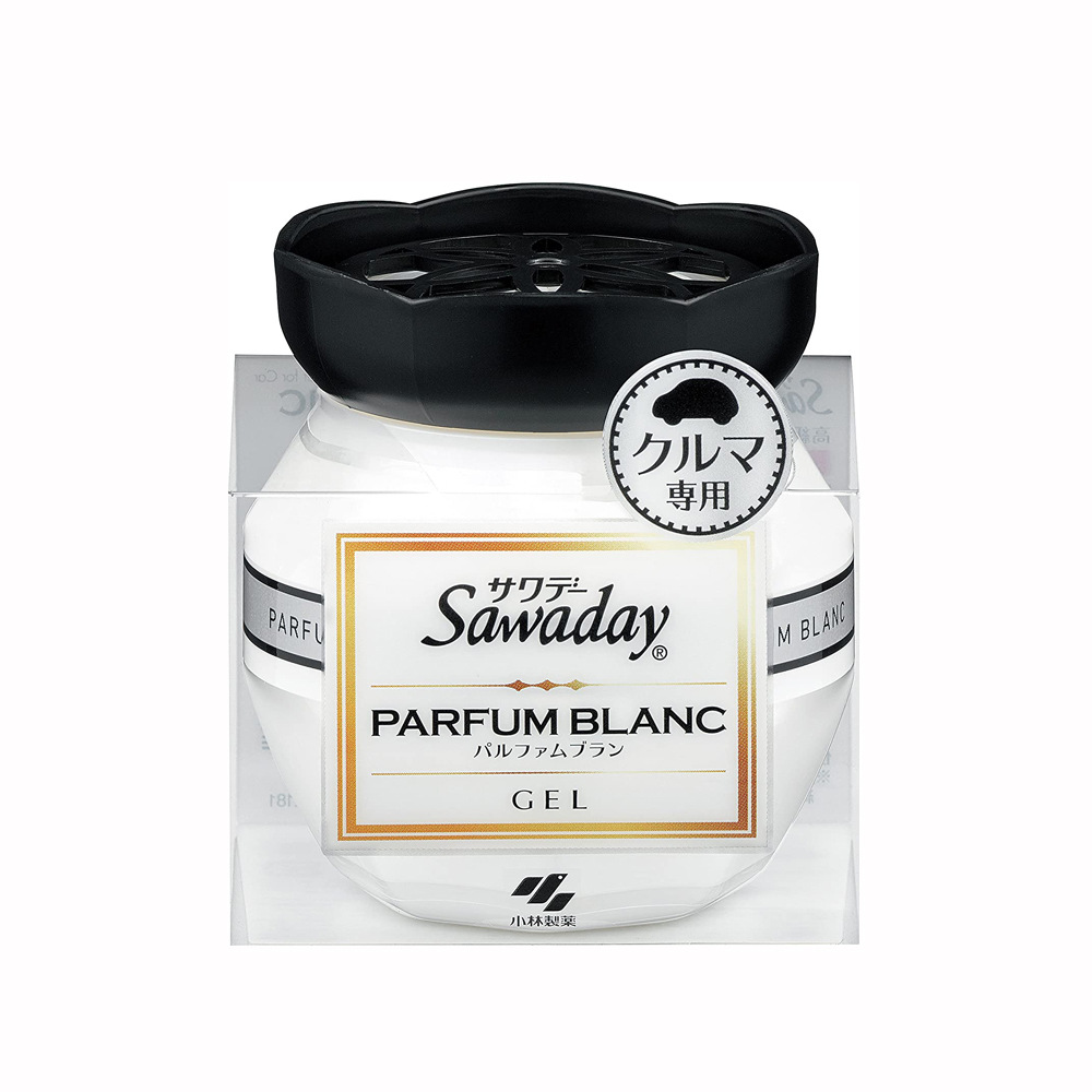 Sáp thơm khử mùi làm mát không khí ô tô Sawaday Parfum Noir Cao Cấp Nhật Bản 90g