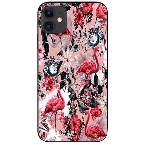 Ốp lưng dành cho Iphone 12 Mini mẫu Hạc Hồng Đẹp