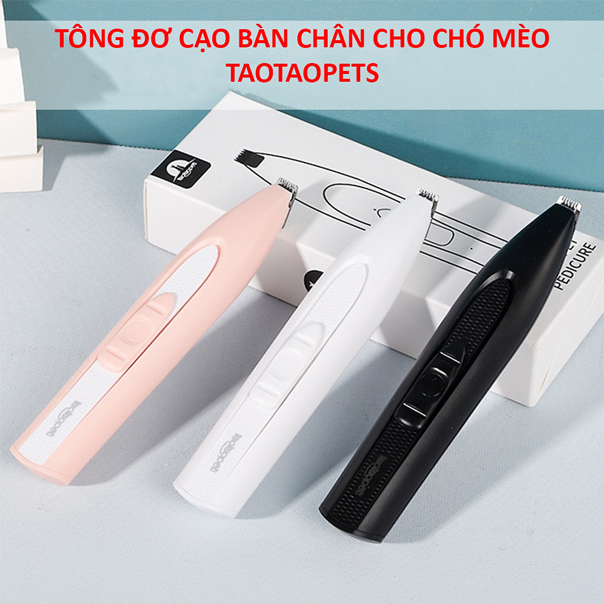 Tông Đơ Cạo Bàn Chân Tỉa Lông Mắt Lông Tai Cho Chó Mèo Taotaopets