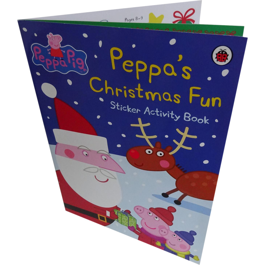 Peppa Pig : Peppa's Christmas Fun Sticker Activity Book