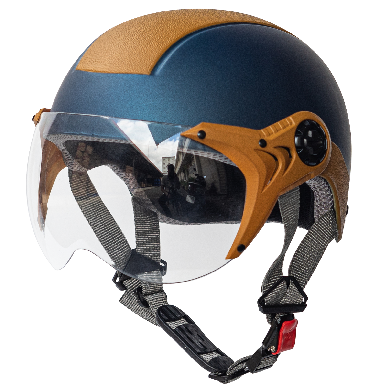 Nón Bảo Hiểm 1/2 Đầu BOSS HELMET AT3.3K - HD