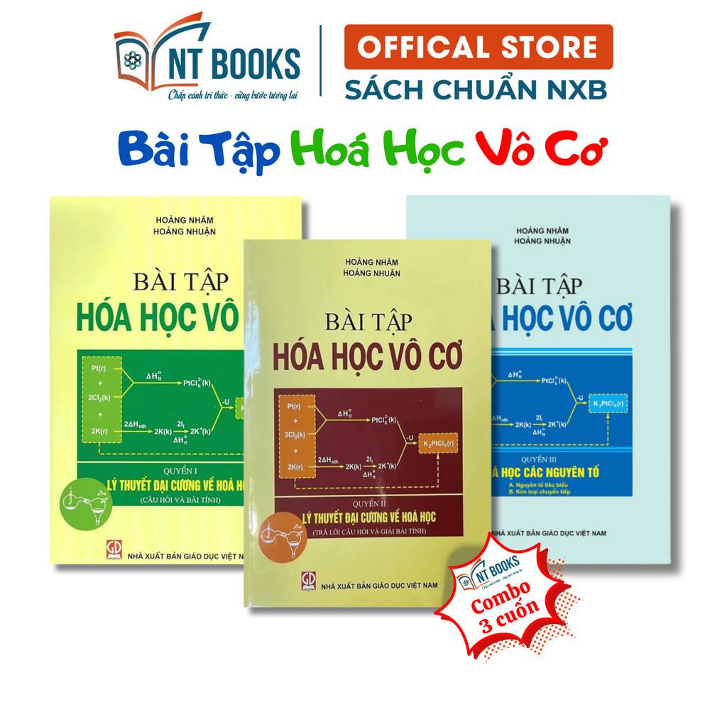 Sách - Bài Tập Hoá Học Vô Cơ, Quyển III - Hoá Học Các Nguyên Tố - A. Nguyên Tố Tiêu Biểu, B. Kim Loại Chuyển Tiếp - HV