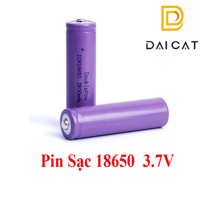 Pin sạc Lithium-18650 3.7V 1200mah - Pin sạc đa năng cho loa trợ giảng, quạt tích điện, quạt mini,đài fm ....-Hàng Chính Hãng