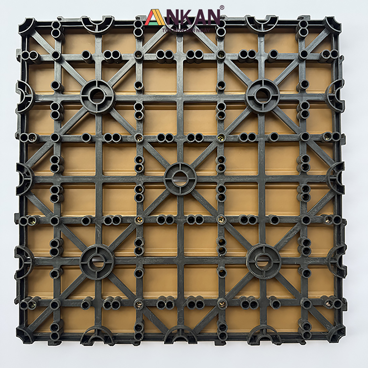 Tấm Lót Sàn Ban Công Composite Ngoài Trời Chống Trơn Chịu Nước Trang Trí Sân Vườn Hiện Đại – Dễ Lắp Đặt, Bền Màu, Không Mối Mọt