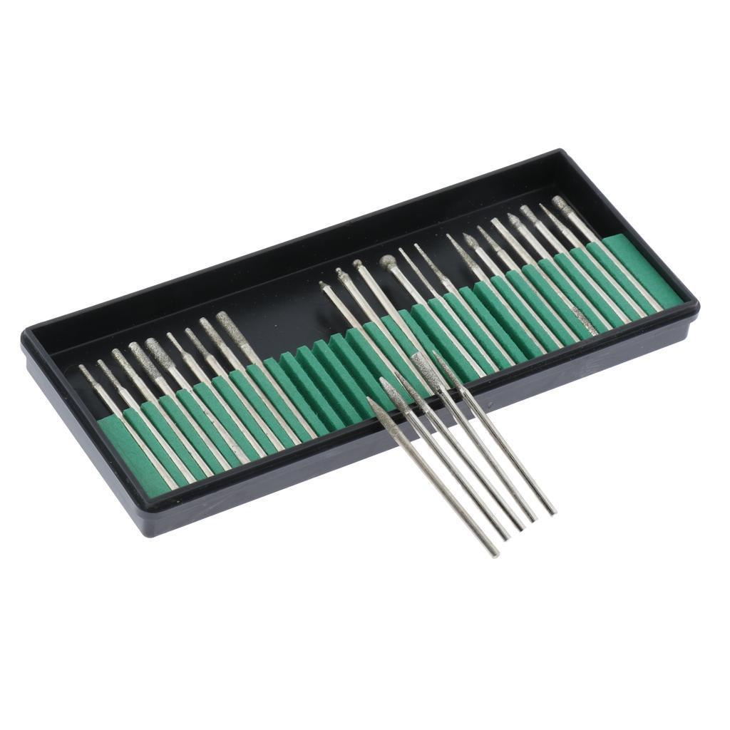30pcs Round / Flat Scraper Diamond Set For Detail Work