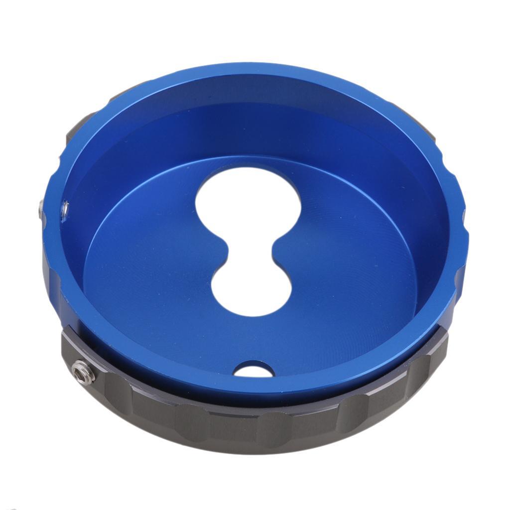 CNC Aluminum Alloy Motorcycle Ignition Key Lock   for  Nmax155 Blue