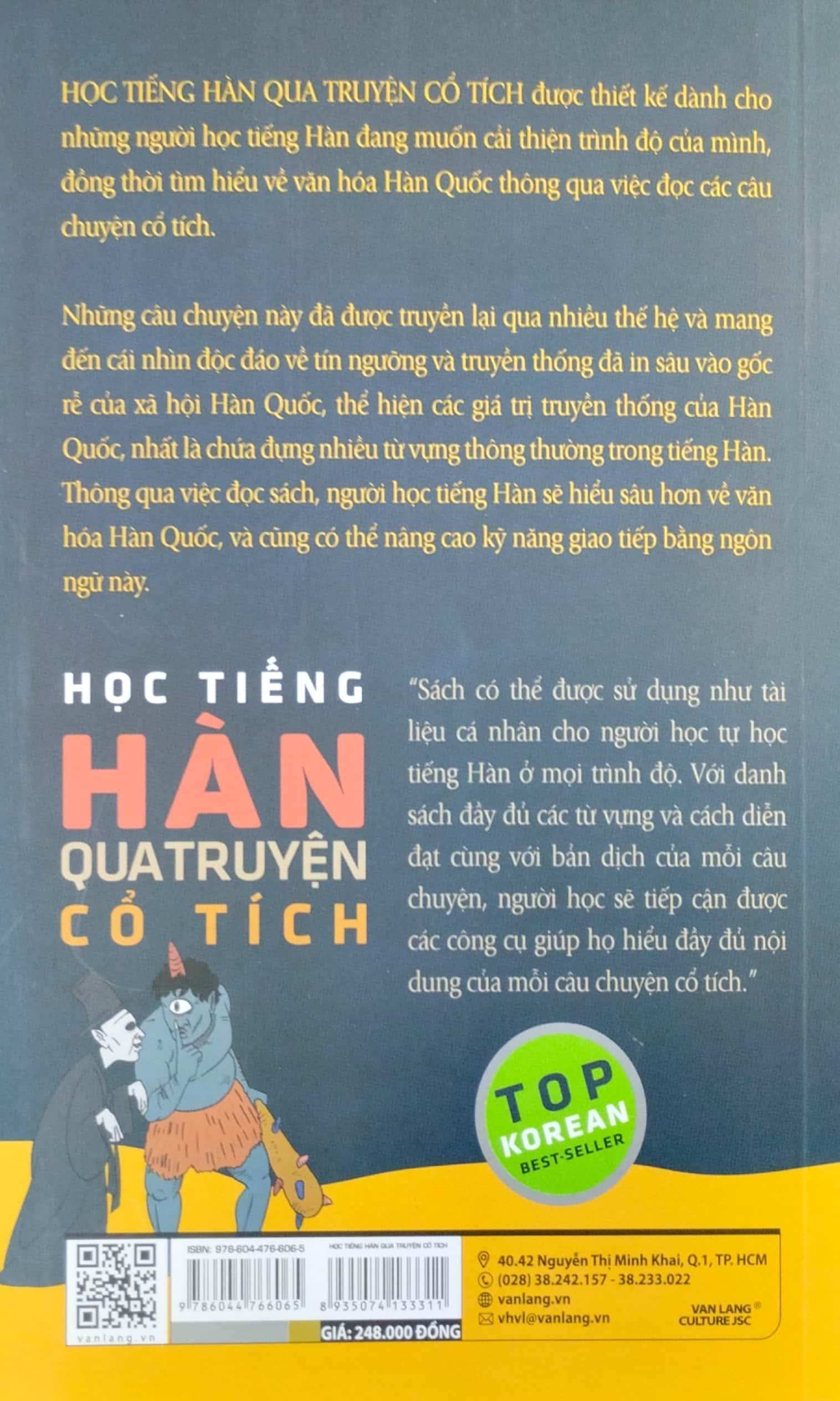 Học Tiếng Hàn Qua Truyện Cổ Tích