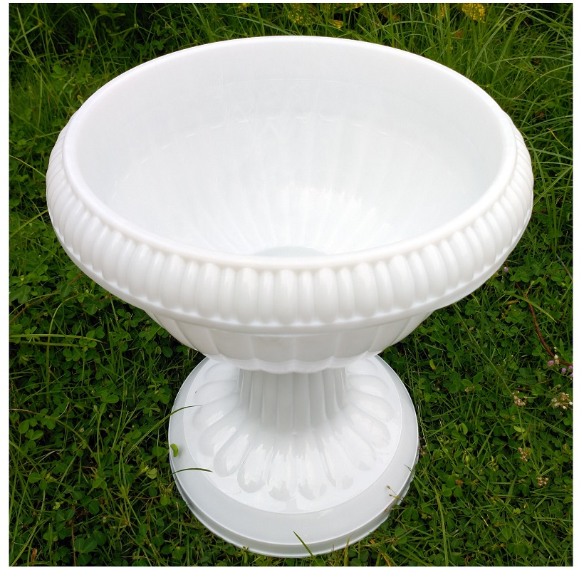 10 Chậu LY nhựa kèm ĐẾ tách rời, trồng hoa, cây cảnh, sen... Size1 , Kt: 30x33