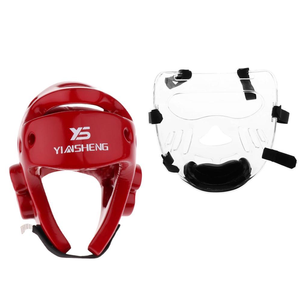 Boxing Headgear  Sparring  Detachable Transparent    for Men Women Boys and  Choose Colors & Sizes