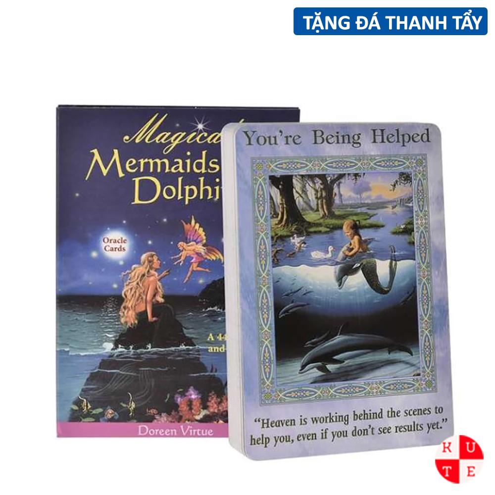 Bài Oracle Magical Mermaid And Dolphins 44 Lá Bài Tặng File Tiếng Anh Và Đá Thanh Tẩy